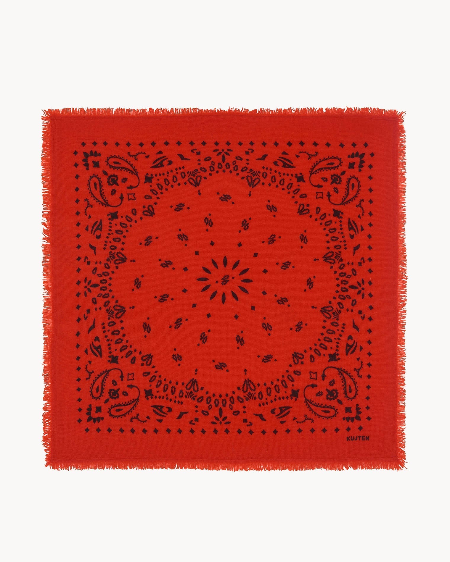 KUJTEN Bandana Hachiko Red Orange - Bandana - stre