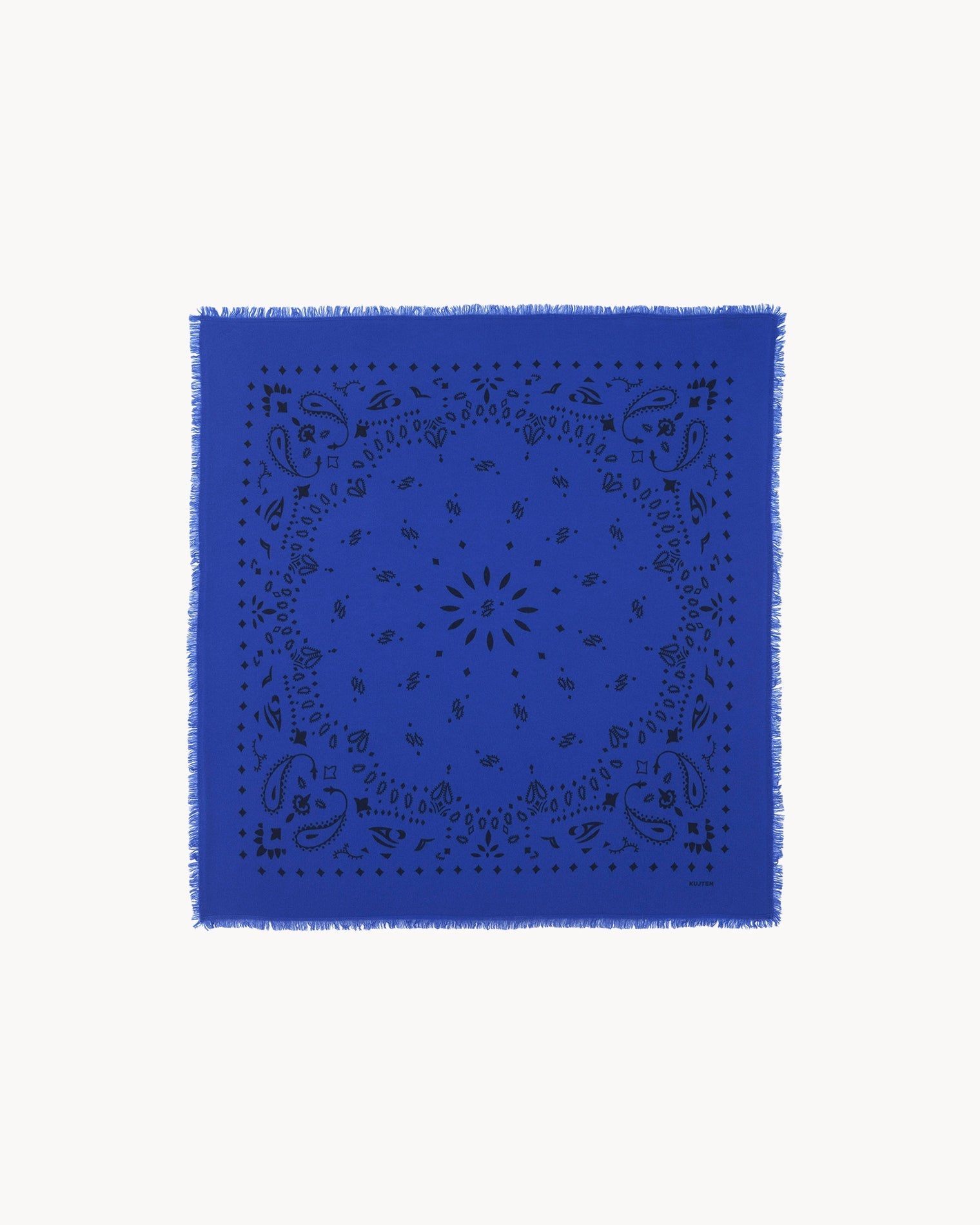 KUJTEN Small Bandana Hachi Cobalt Blue - Bandana - stre