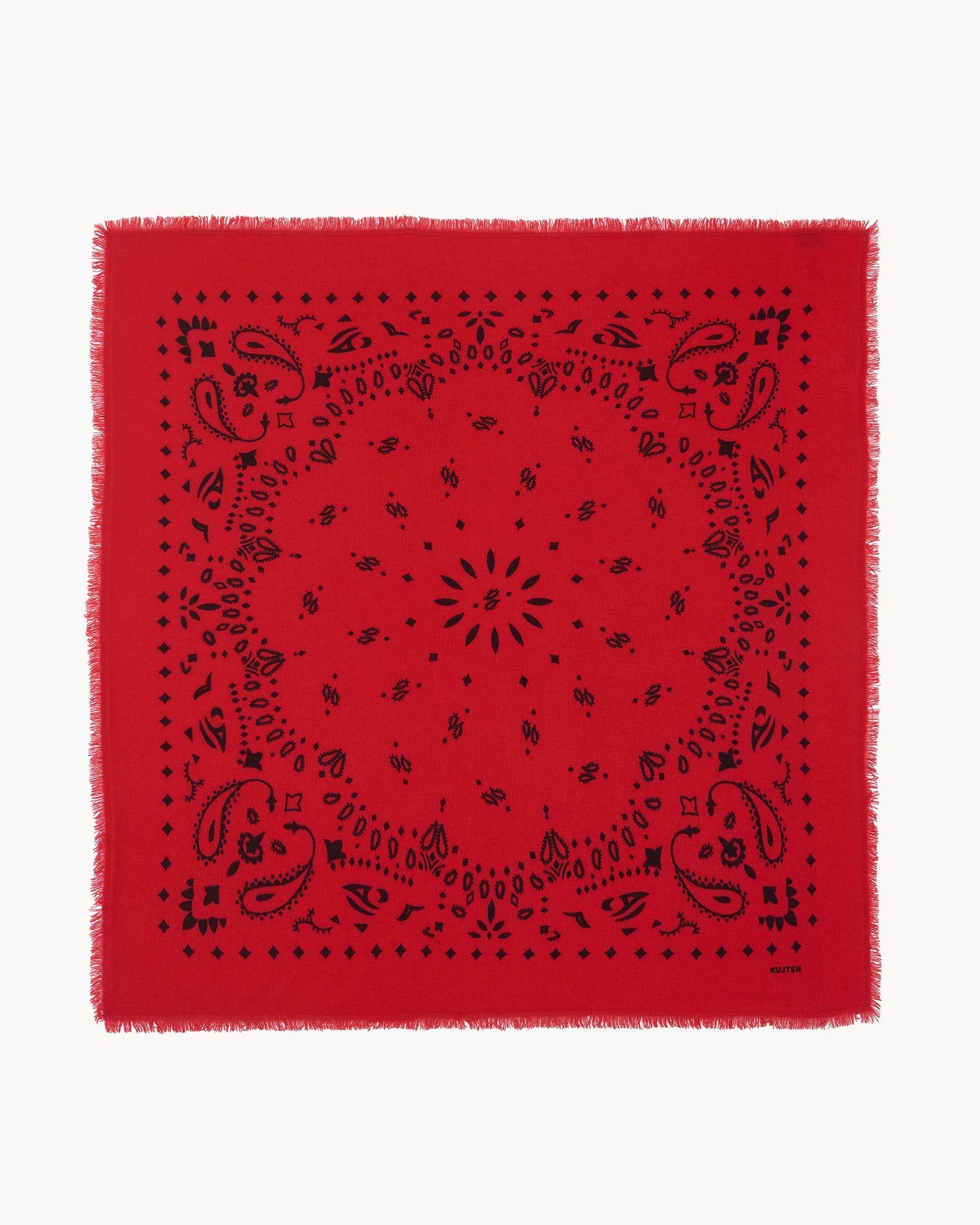 KUJTEN Bandana Hachiko Red Flag - Bandana - stre