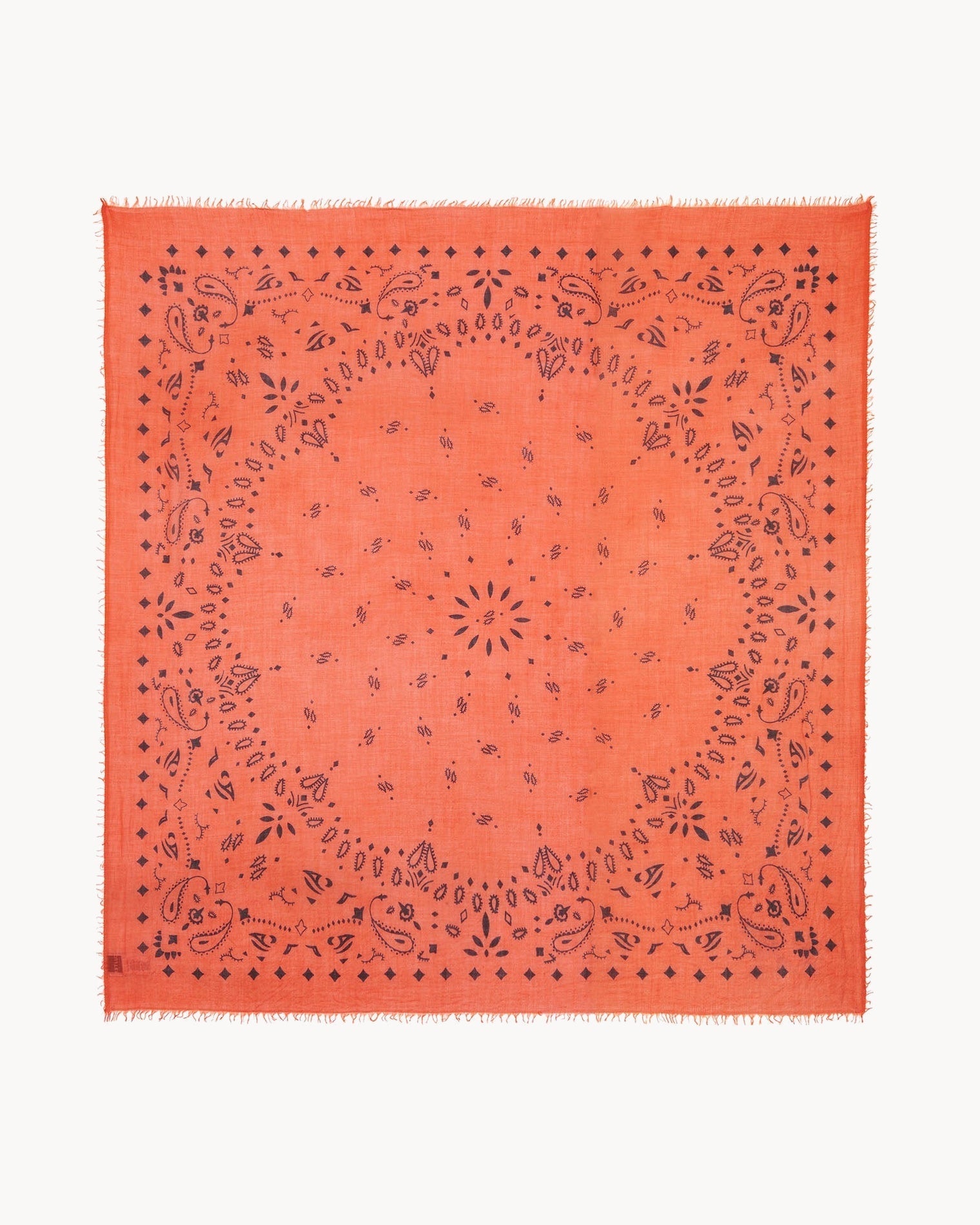 KUJTEN Bandana Effy Red Orange - Bandana