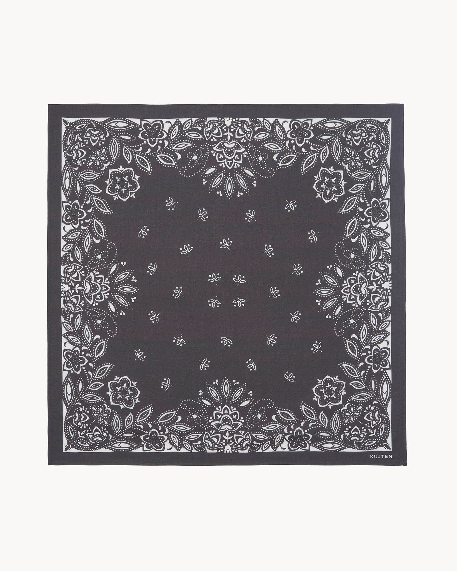 KUJTEN Large Bandana Helia Brown - Bandana