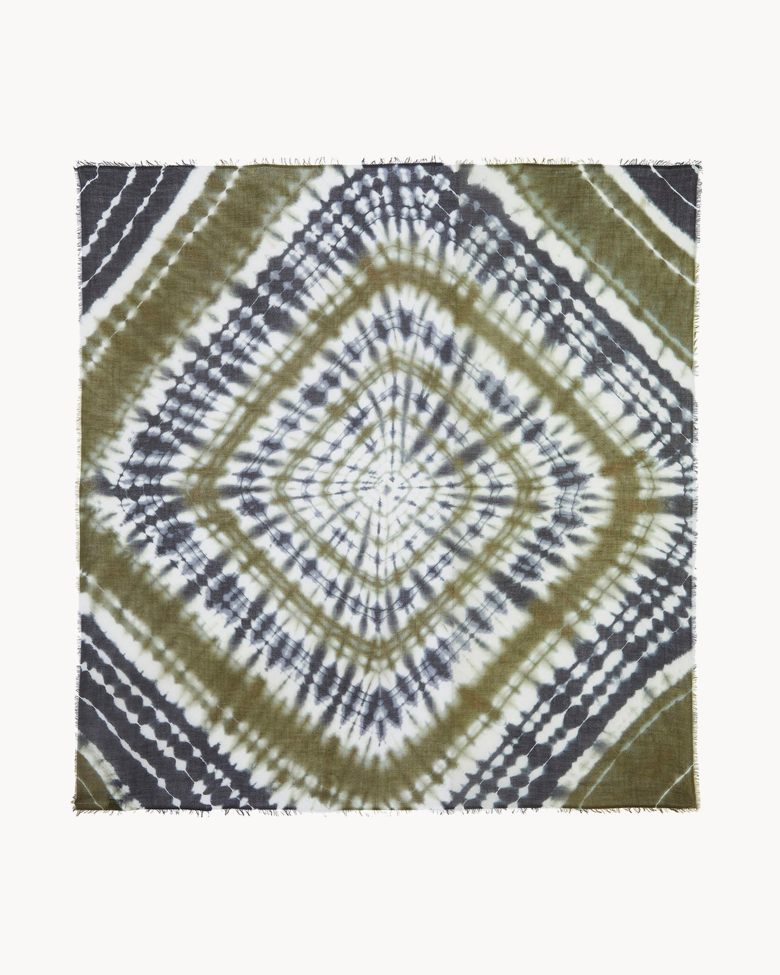 KUJTEN Very Large Bandana Effy Sunny Dark Khaki - Bandana