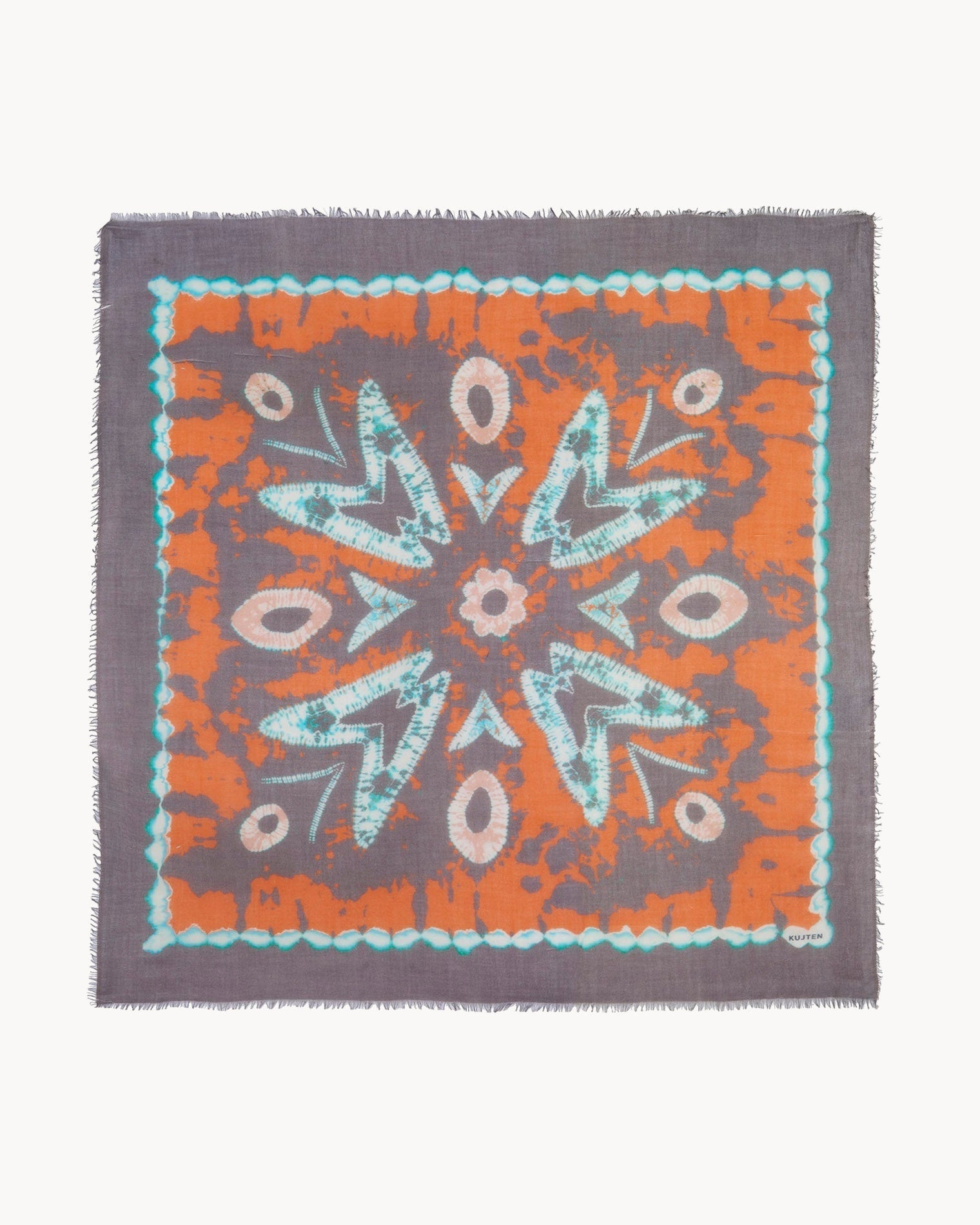 KUJTEN Bandana Effy Africa Burgundy - Bandana