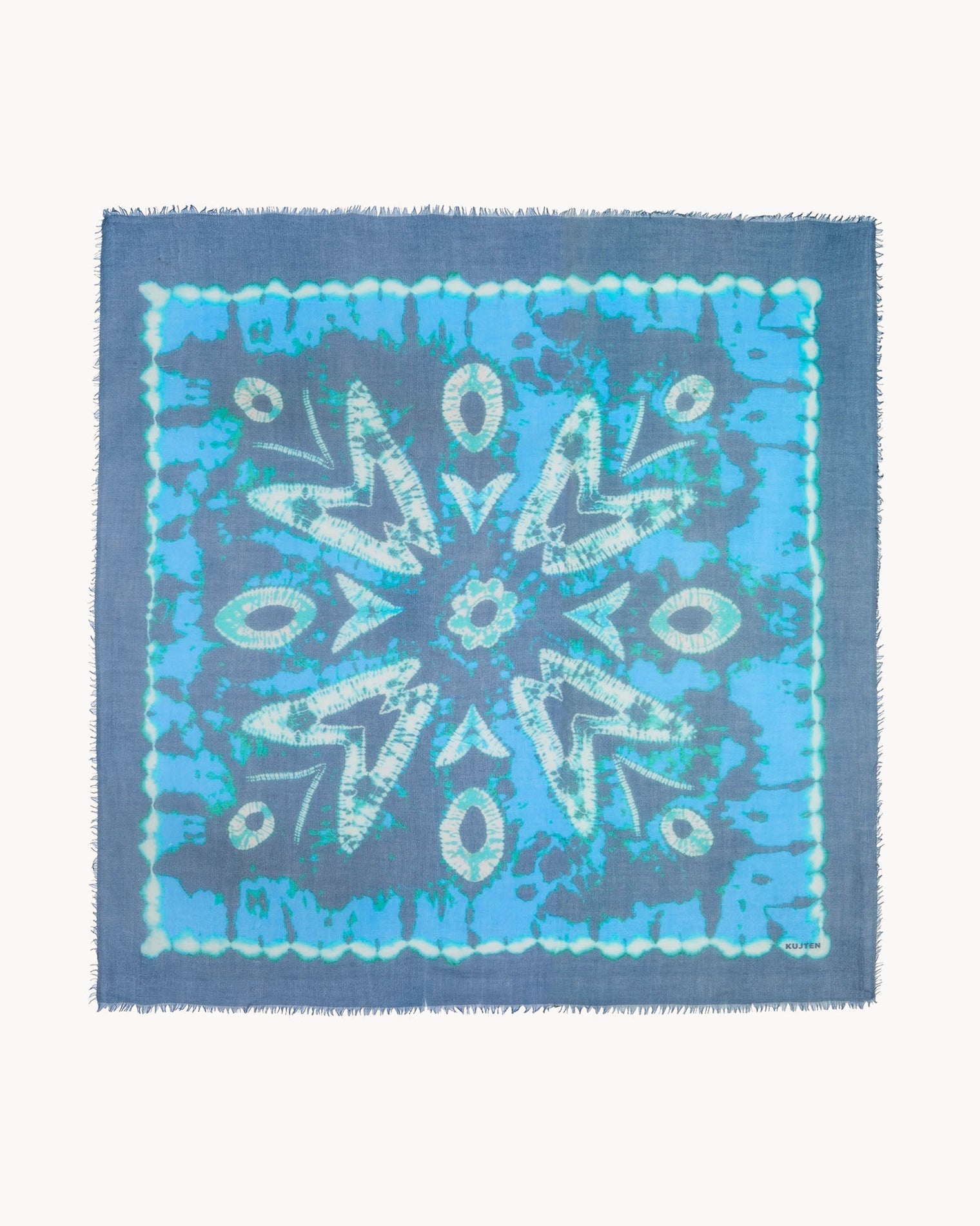 KUJTEN Bandana Effy Africa Nocturnal Blue - Bandana