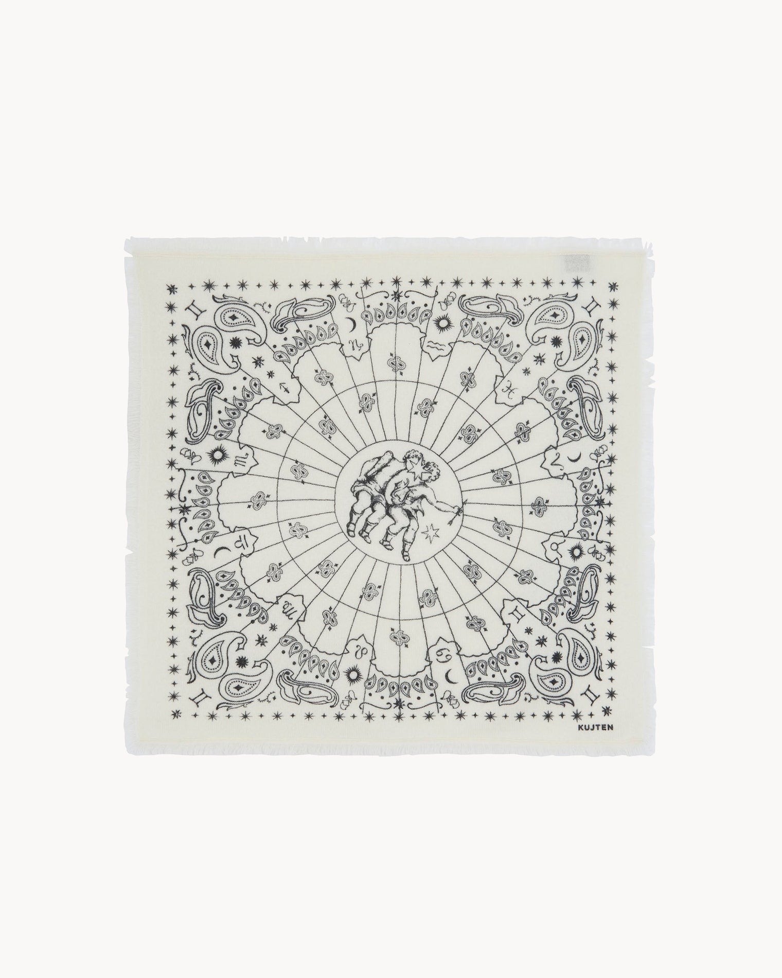 KUJTEN Small Bandana Hachi Sign Gemini - İkizler Burcu Bandanası - stre
