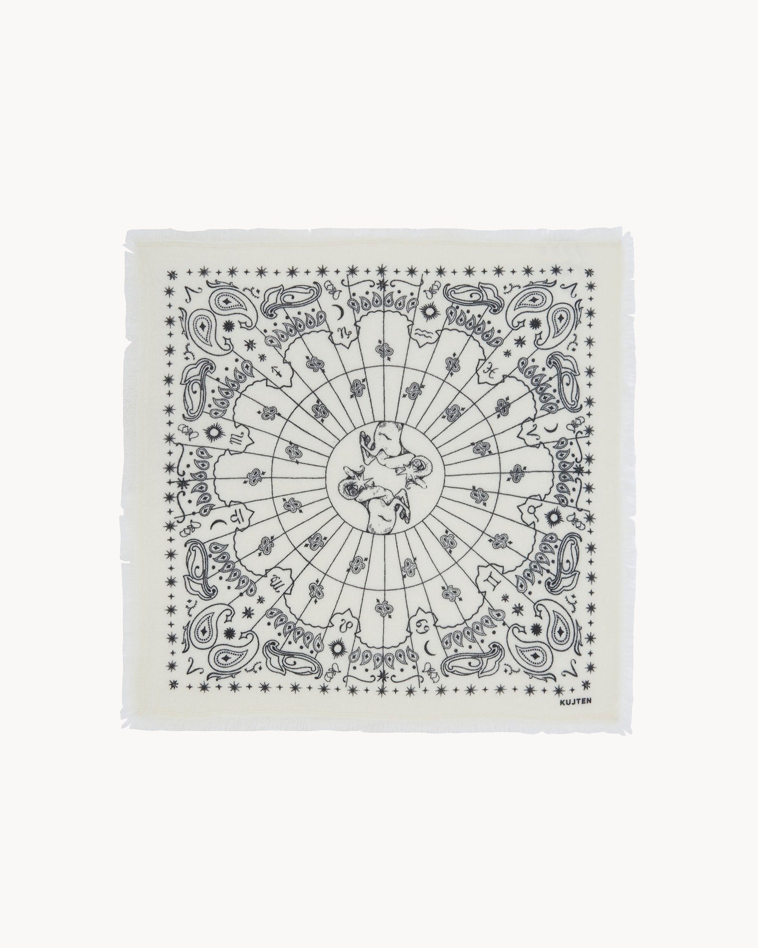 KUJTEN Small Bandana Hachi Sign Aries - Bandana - stre