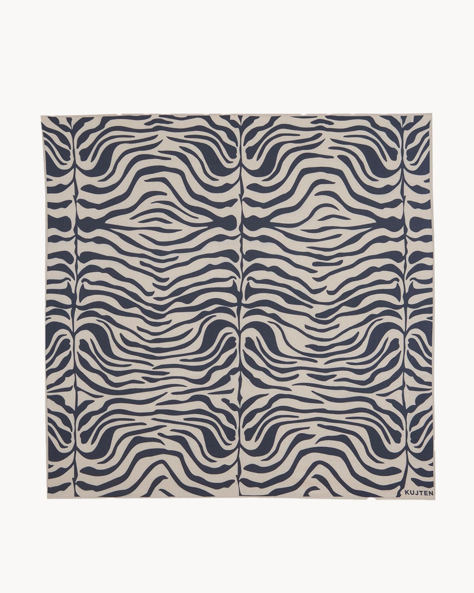 KUJTEN Large Bandana Helia Zebra Organic Beige - Bandana - stre