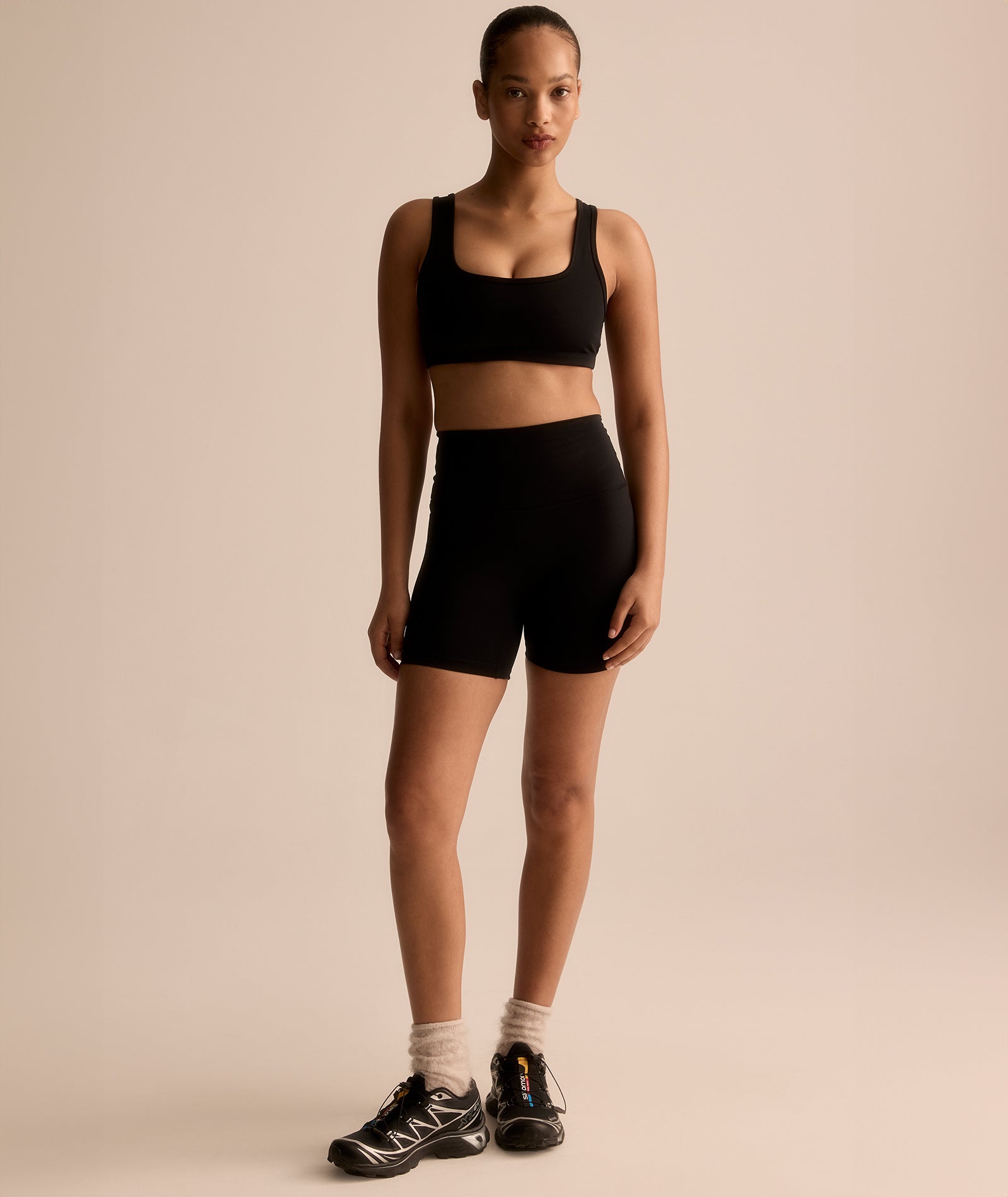 VEHLA SPORTS BRA - BLACK - Sütyen - stre