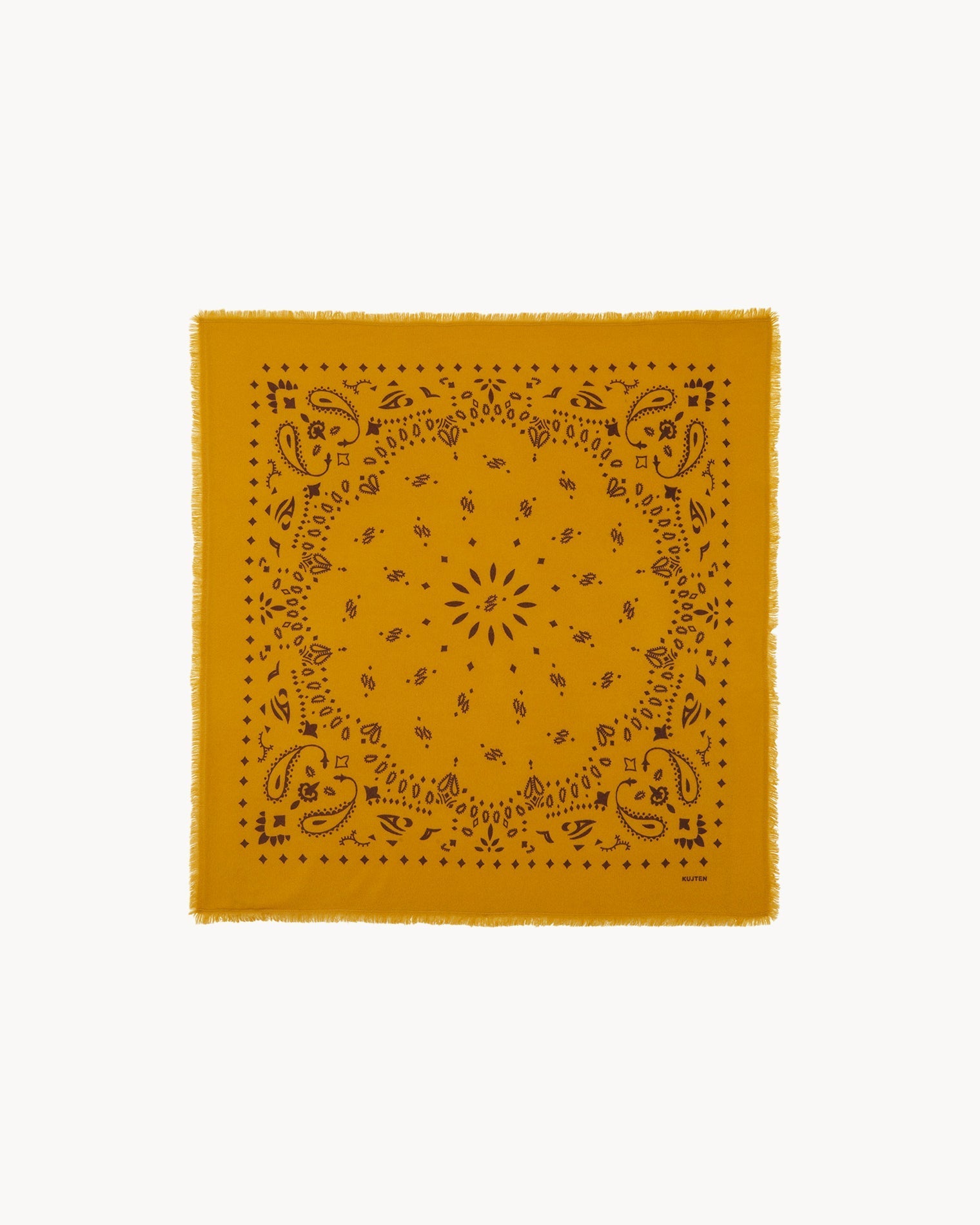 KUJTEN Hachi Saffron Bandana - Bandana - stre