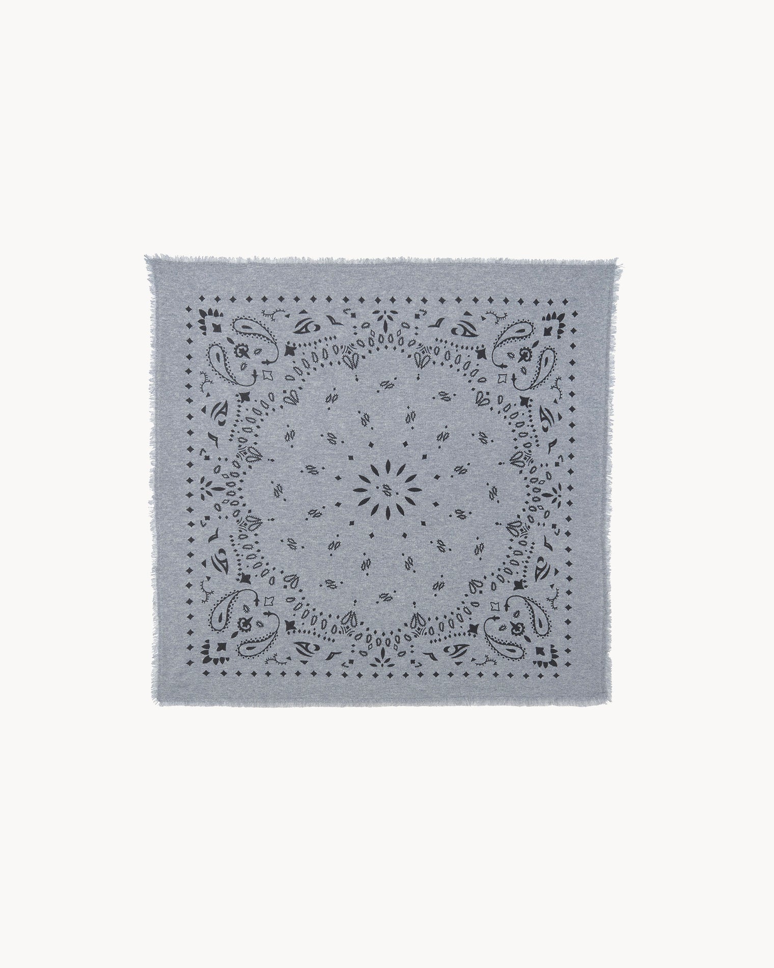 KUJTEN Small Bandana Hachi Marl Gray - Bandana - stre
