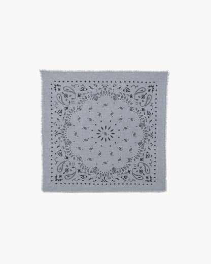 KUJTEN Small Bandana Hachi Marl Gray - Bandana - stre