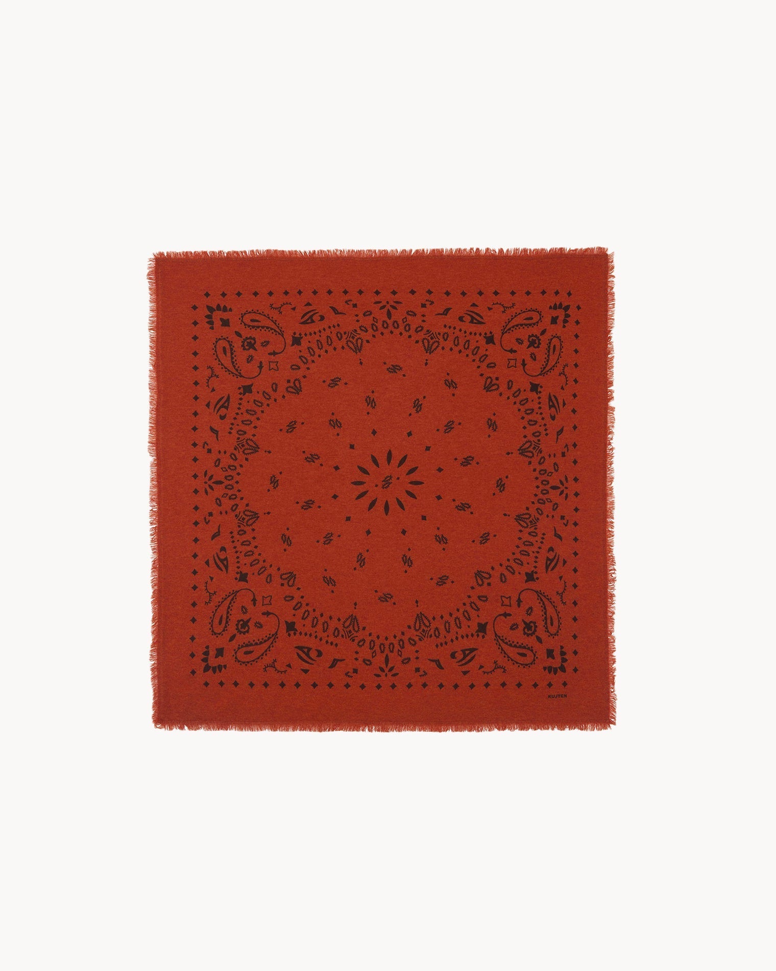 KUJTEN Small Bandana Hachi Burnt Orange - Bandana - stre