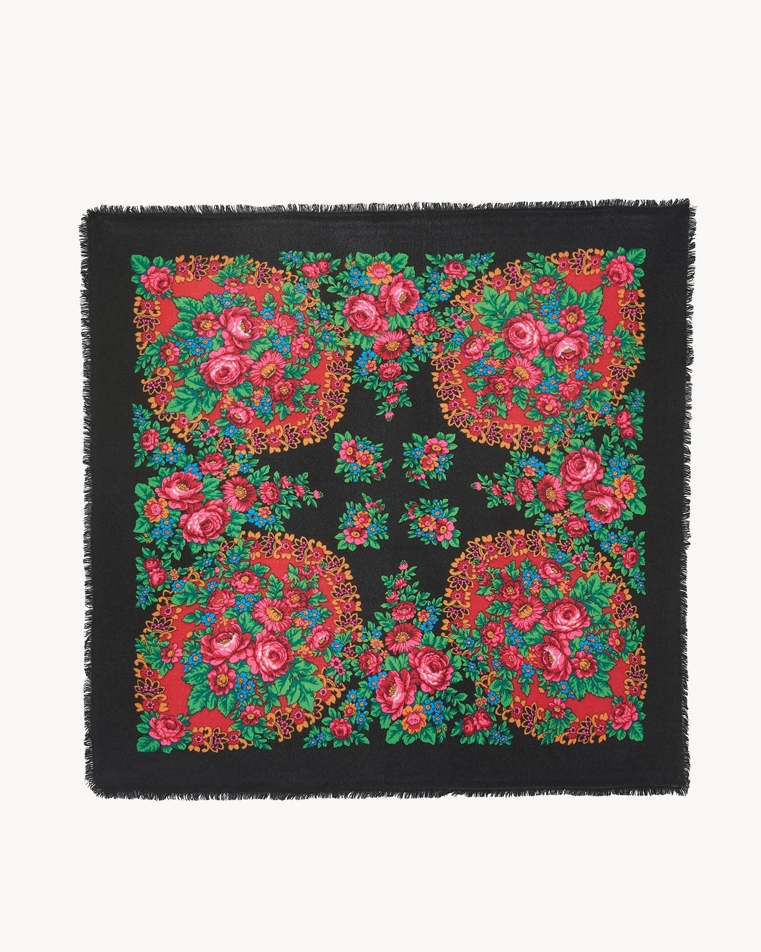 KUJTEN Bandana Hachiko Flower Black - Bandana