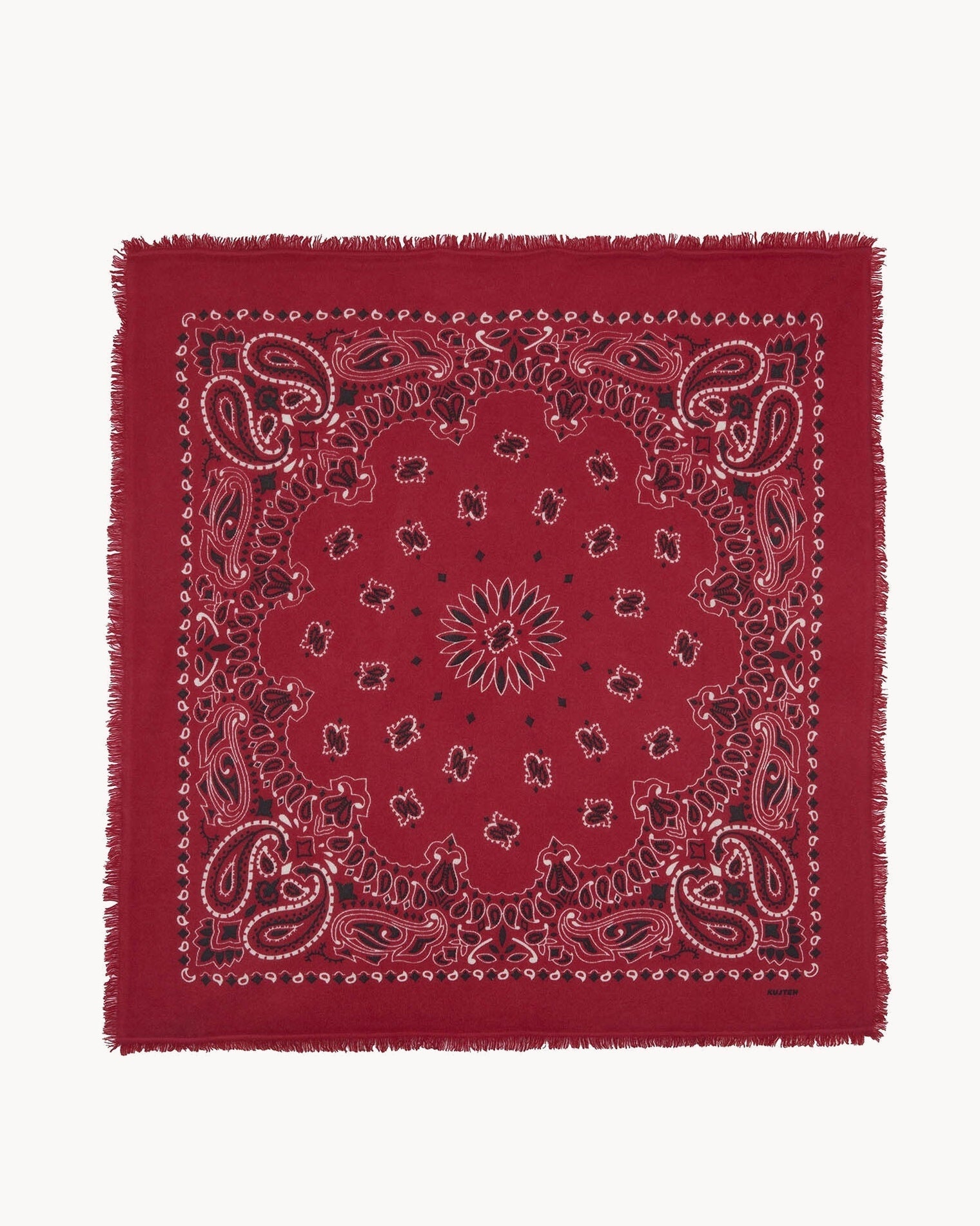 KUJTEN Large Bandana Hachiko Bico Red - Bandana