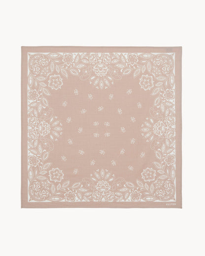 KUJTEN Large Bandana Helia Organic Beige - Bandana