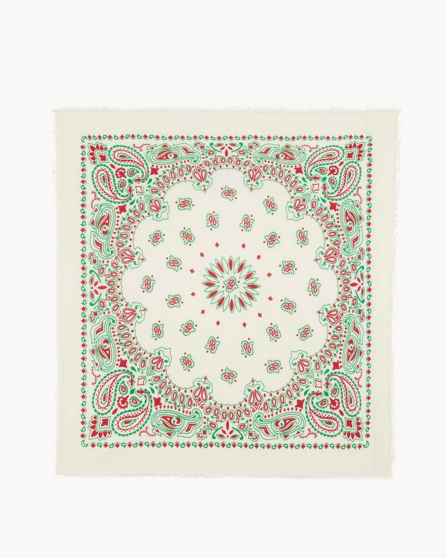 KUJTEN Large Bandana Western Tomato Red - Bandana