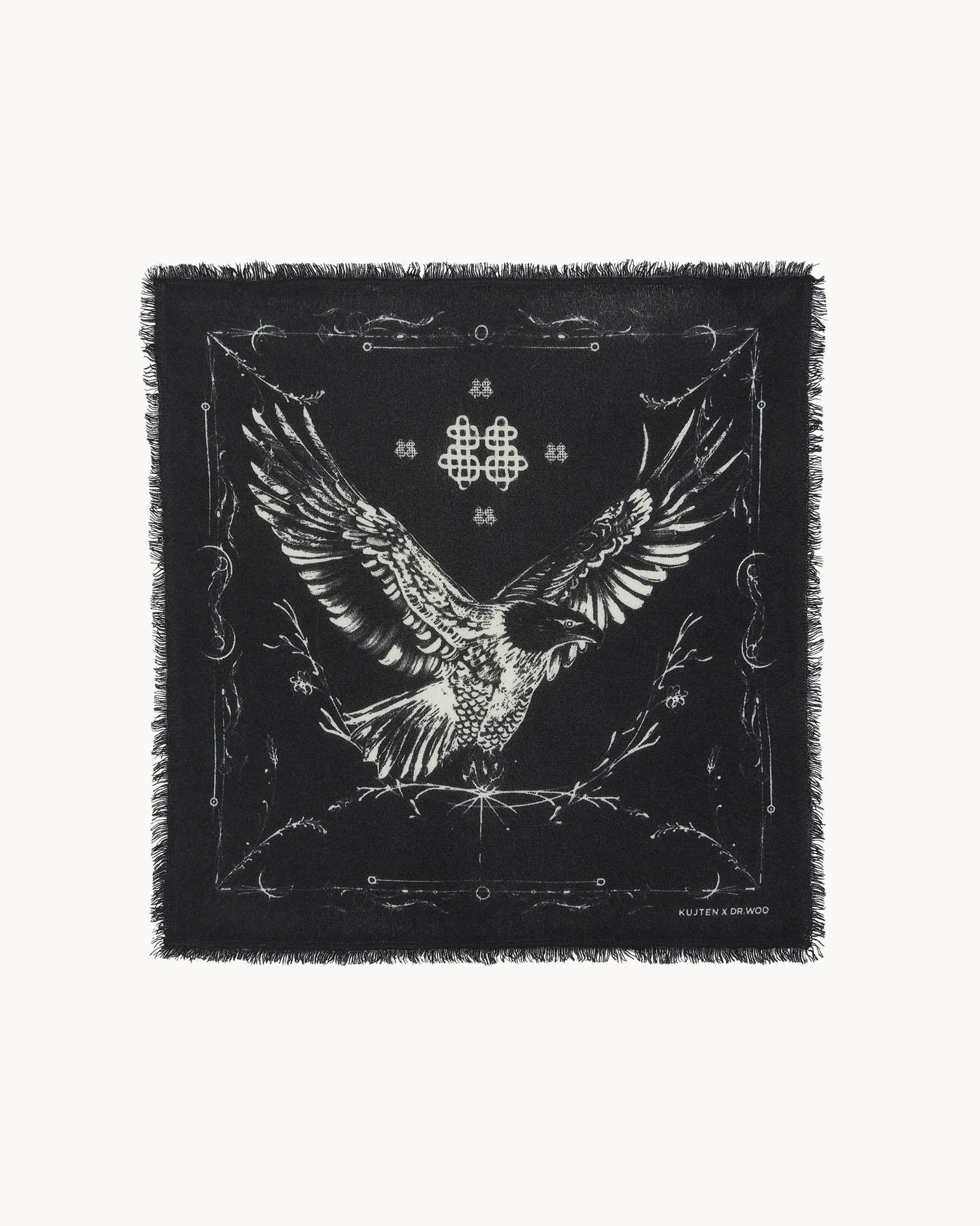 KUJTEN Small Bandana Hilo Black - Bandana