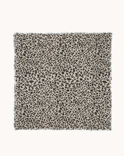 KUJTEN Grand Bandana Hachiko Leopard Avoine - Bandana