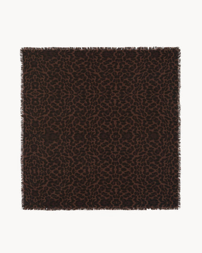 KUJTEN Bandana Hachiko Leopard Brown - Bandana