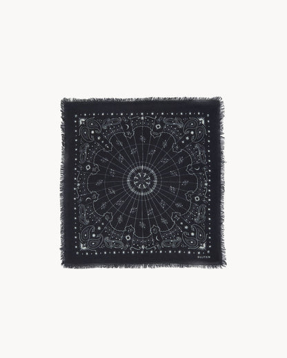 KUJTEN Small Bandana Hachi Astro Black - Bandana - stre