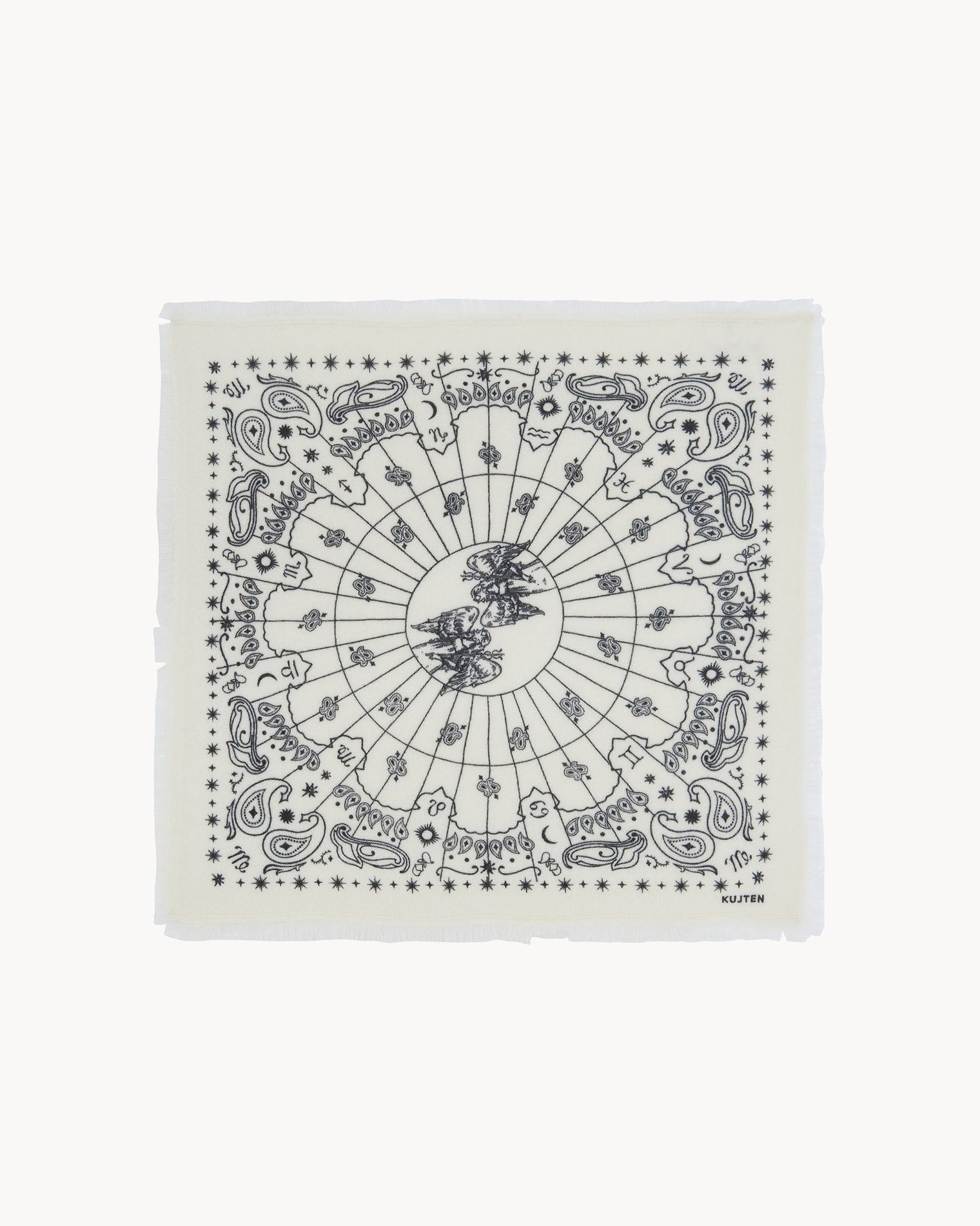 KUJTEN Small Bandana Hachi Sign Virgo - Bandana - stre