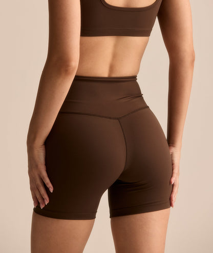 VEHLA BIKE SHORTS - CHOC - Şort - stre