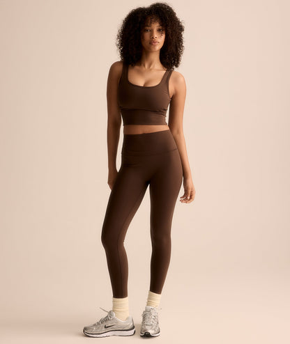 VEHLA LEGGINGS - CHOC - Tayt - stre