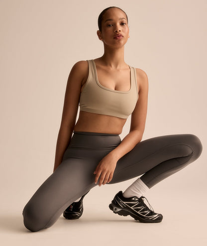 VEHLA SPORTS BRA - TAUPE - Sütyen - stre