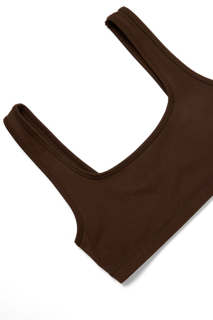 VEHLA SPORTS BRA - CHOC - Sütyen - stre